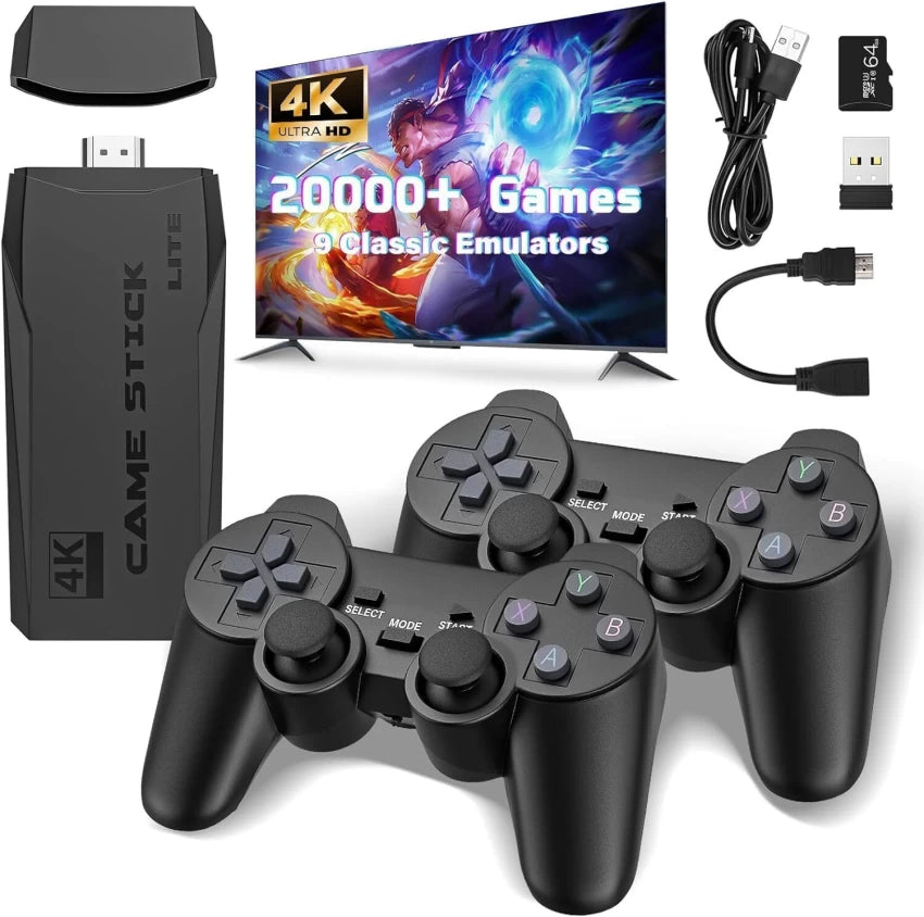 M8 4K Retro Game Console with 20,000+ Games